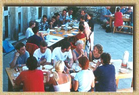 Mahlzeit im "Schlosshof"